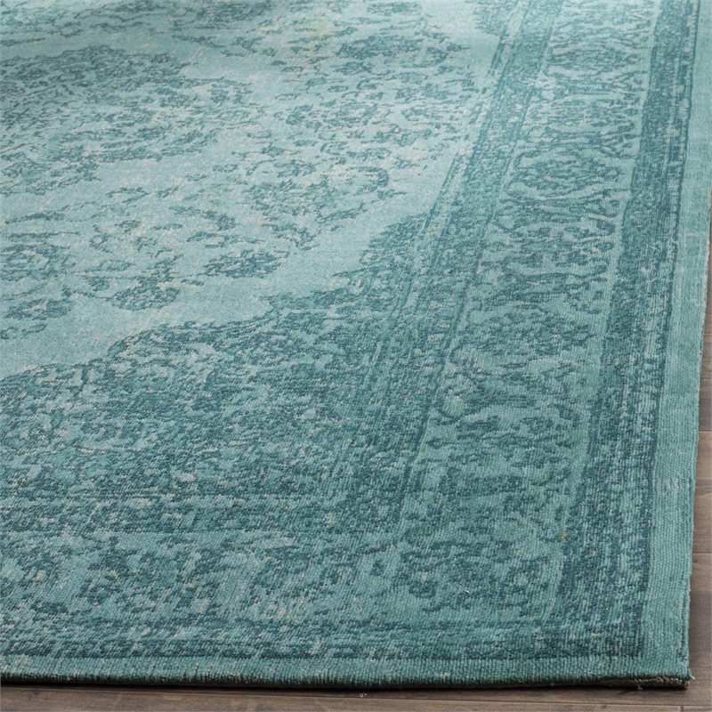 Safavieh Classic Vintage 9' X 12' Cotton Rug in Fuchsia