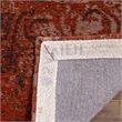 Safavieh Classic Vintage 4' X 6' Rug in Rust and Brown