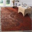 Safavieh Classic Vintage 4' X 6' Rug in Rust and Brown
