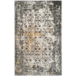 Safavieh Classic Vintage 5' X 8' Rug in Black and Silver