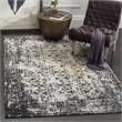 Safavieh Classic Vintage 6' X 6' Round Rug in Black and Olive
