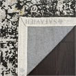 Safavieh Classic Vintage 6' X 6' Round Rug in Black and Olive