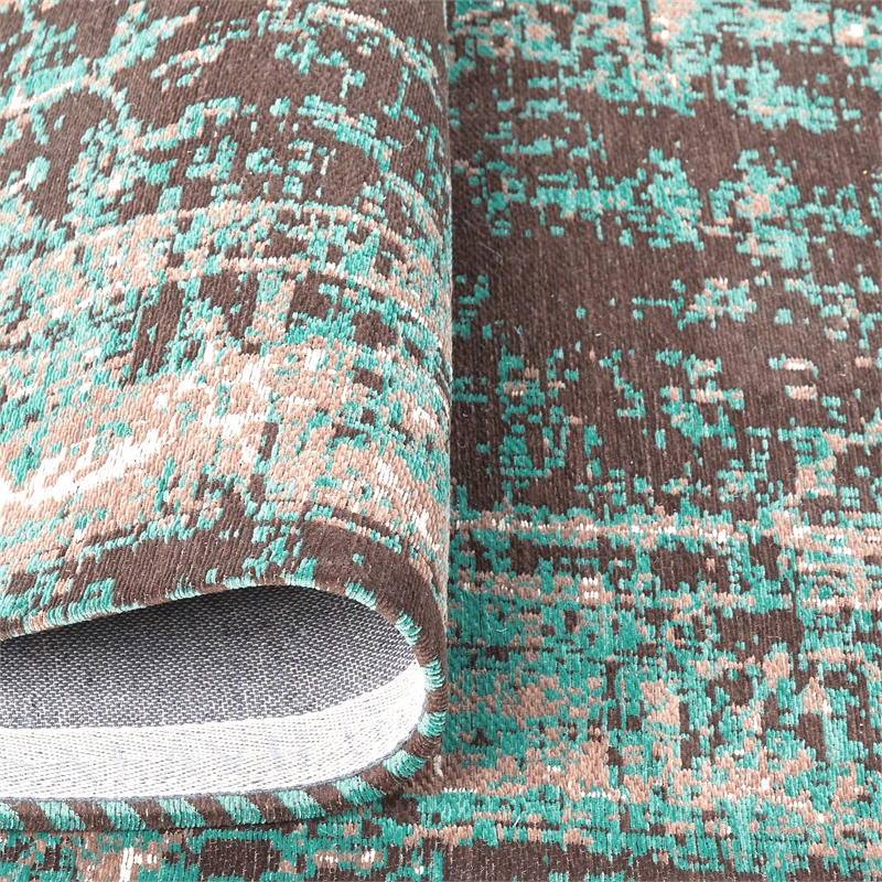 Safavieh Classic Vintage 5' X 8' Rug in Teal and Brown
