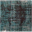Safavieh Classic Vintage 6' X 6' Square Rug in Teal and Brown