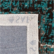 Safavieh Classic Vintage 6' X 6' Square Rug in Teal and Brown