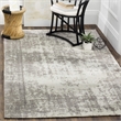 Safavieh Classic Vintage 5' X 8' Rug in Silver and Ivory