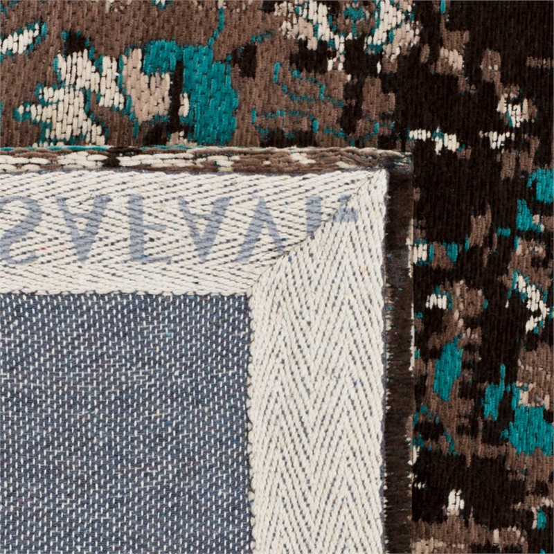 Safavieh Classic Vintage 3' X 5' Rug in Teal and Beige