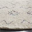 Safavieh Casablanca Shag 6' X 6' Round Hand Woven Rug in Ivory