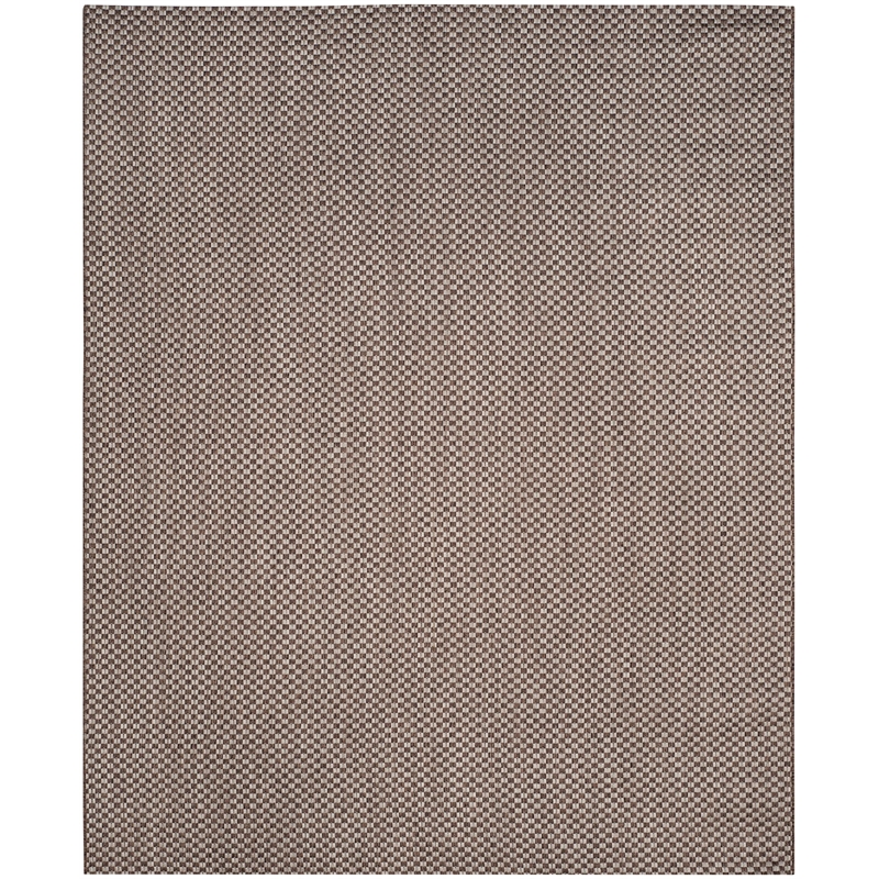 Safavieh Courtyard 8' X 11' Rug in Light Brown and Light Gray