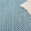 Safavieh Courtyard 8' X 11' Rug in Turquoise and Light Gray