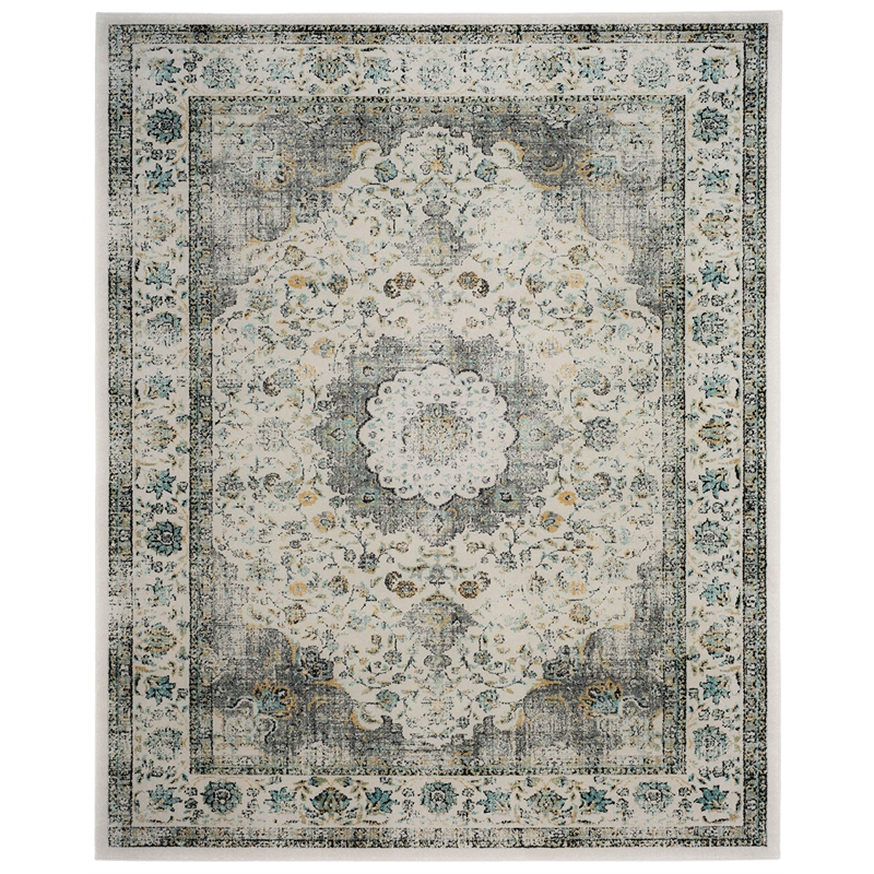 Safavieh Evoke 10' X 14' Rug in Gray and Gold