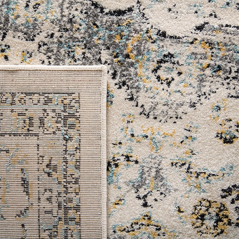 Safavieh Evoke 3' X 5' Rug in Gray and Gold