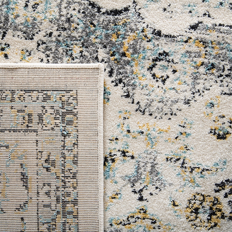 Safavieh Evoke 8' X 10' Rug in Gray and Gold