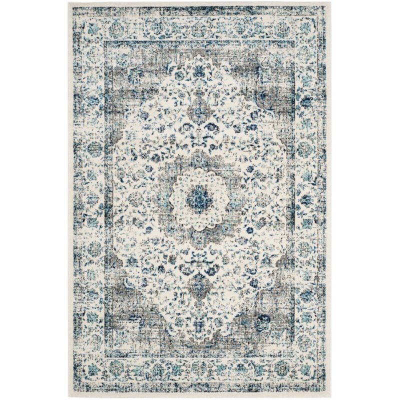 Safavieh Evoke 12' X 18' Rug in Gray and Ivory