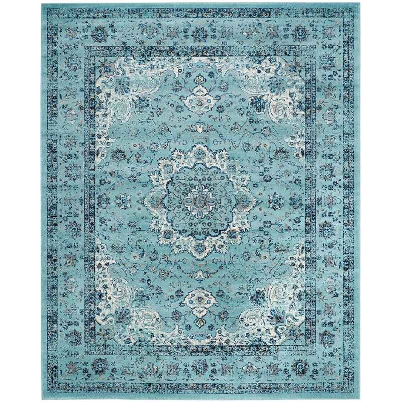 Safavieh Evoke 11' X 15' Rug in Light Blue and Light Blue