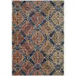 Safavieh Evoke 4' X 6' Rug in Blue and Orange