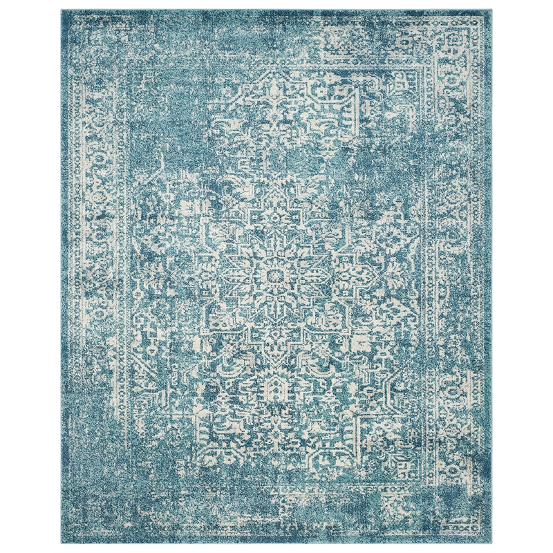 Safavieh Evoke 11' X 15' Rug in Blue and Ivory