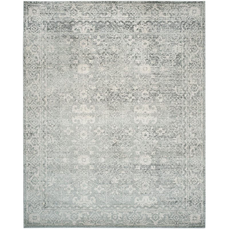 Safavieh Evoke 11' X 15' Rug in Silver and Ivory