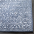 Safavieh Glamour 6' X 6' Square Hand Tufted Wool Rug in Gray and Blue