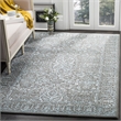 Safavieh Glamour 8' X 10' Hand Tufted Wool Rug in Blue and Dark Gray