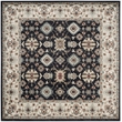Safavieh Lyndhurst 7' X 7' Square Rug in Navy and Creme