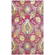 Safavieh Madison 3' X 5' Rug in Fuchsia and Gold