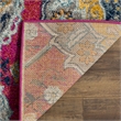 Safavieh Madison 4' X 6' Rug in Fuchsia and Gold