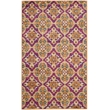 Safavieh Madison 3' X 5' Rug in Fuchsia and Gold