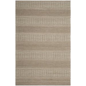 Safavieh Marbella 4' X 6' Hand Woven Bamboo Viscose Rug in Brown