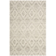 Safavieh Marbella 4' X 6' Hand Woven Wool Rug in Light Brown and Ivory