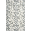 Safavieh Marbella 5' X 8' Hand Woven Rug in Light Gray and Ivory