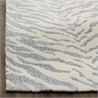 Safavieh Marbella 5' X 8' Hand Woven Rug in Light Gray and Ivory