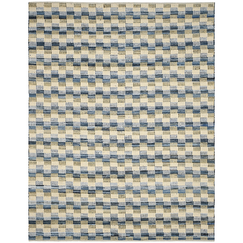Safavieh Montauk 8' X 10' Hand Woven Cotton Pile Rug in Gold
