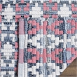 Safavieh Montauk 5' X 8' Hand Woven Cotton Pile Rug in Coral
