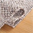 Safavieh Montauk 3' X 5' Hand Woven Cotton Rug in Ivory and Steel Gray