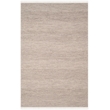Safavieh Montauk 6' X 9' Hand Woven Cotton Rug in Ivory and Steel Gray