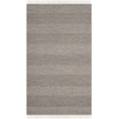 Safavieh Montauk 5' X 8' Hand Woven Cotton Rug in Ivory and Anthracite