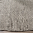 Safavieh Montauk 6' X 9' Hand Woven Cotton Rug in Ivory and Anthracite