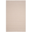 Safavieh Montauk 5' X 8' Hand Woven Cotton Pile Rug in Ivory and Gray