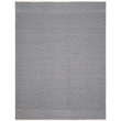 Safavieh Montauk 8' X 10' Hand Woven Cotton Pile Rug in Ivory and Navy