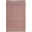 Safavieh Montauk 5' X 8' Hand Woven Cotton Pile Rug in Ivory and Red