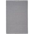 Safavieh Montauk 4' X 6' Hand Woven Cotton Pile Rug in Ivory and Navy