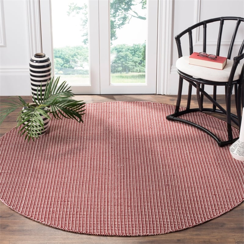 Safavieh Montauk 6' X 6' Square Hand Woven Cotton Rug