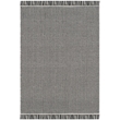 Safavieh Montauk 3' X 5' Hand Woven Cotton Pile Rug in Ivory and Black