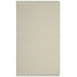 Safavieh Montauk 3' X 5' Hand Woven Cotton Pile Rug in Ivory and Green