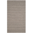 Safavieh Montauk 6' X 9' Hand Woven Cotton Pile Rug in Ivory and Black