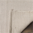 Safavieh Montauk 3' X 5' Hand Woven Cotton Pile Rug in Ivory and Gray