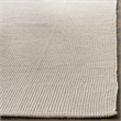 Safavieh Montauk 4' X 6' Hand Woven Cotton Pile Rug in Ivory and Gray