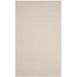 Safavieh Montauk 5' X 8' Hand Woven Cotton Pile Rug in Ivory and Gray