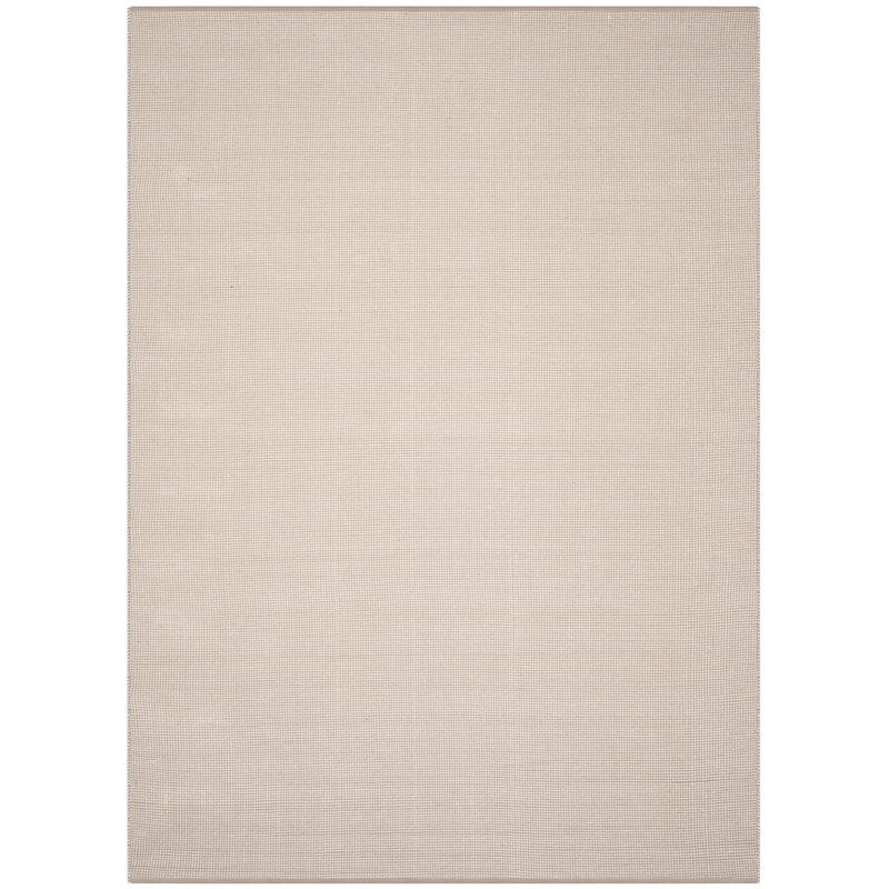Safavieh Montauk 6' X 9' Hand Woven Cotton Pile Rug in Ivory and Gray